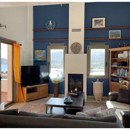 Skiathos Seaview Villa With Pool Punta ภายนอก รูปภาพ